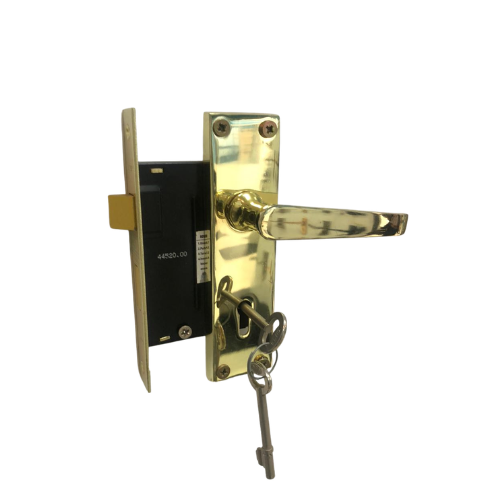 Union 2 Lever Lock With Victorian Handle